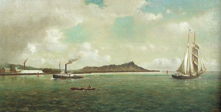 Entrance to Honolulu Harbor, William Alexander Coulter